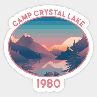 Camp Crystal Lake Sticker